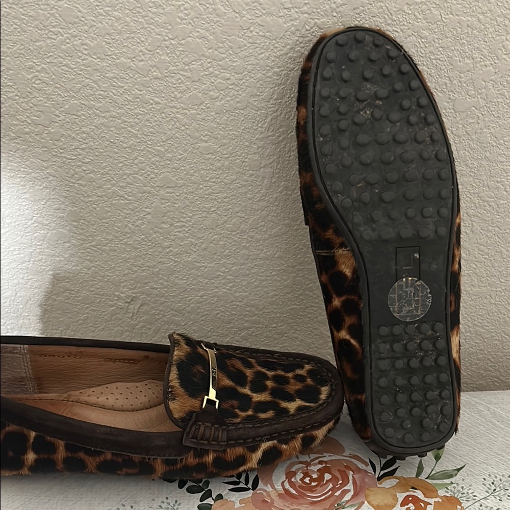 Leopard Print Women's Loafers - Picture 6 of 7